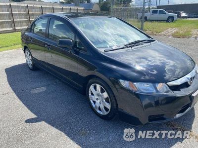 Trzecie zdjęcie samochodu z tyłu: 2009 HONDA CIVIC LX VIN:2HGFA16589H543400 - miniatura