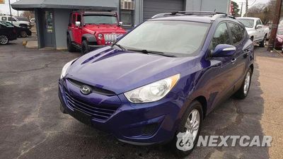 Trzecie zdjęcie samochodu z tyłu: 2012 HYUNDAI TUCSON GLS VIN:KM8JU3AC5CU391626 - miniatura