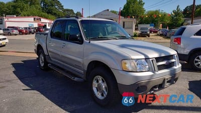 Trzecie zdjęcie samochodu z tyłu: 2001 FORD EXPLORER SPORT TRAC VIN:1FMZU77E21UC75056 - miniatura