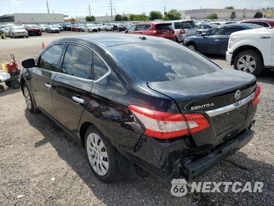 Trzecie zdjęcie samochodu z tyłu: 2015 NISSAN SENTRA S VIN:3N1AB7AP9FL672530 - miniatura