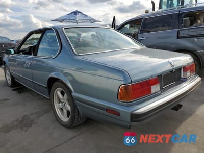 Trzecie zdjęcie samochodu z tyłu: 1989 BMW 635 CSI AUTOMATIC VIN:WBAEC8411K3268889 - miniatura