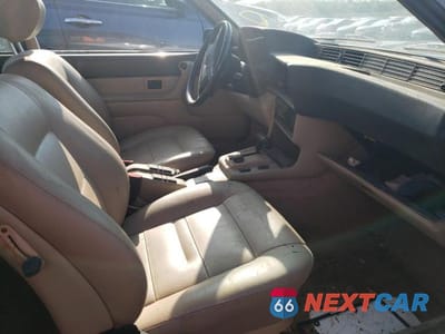 Piąte zdjęcie samochodu w środku: 1989 BMW 635 CSI AUTOMATIC VIN:WBAEC8411K3268889 - miniatura