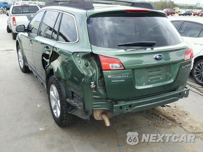 Trzecie zdjęcie samochodu z tyłu: 2013 SUBARU OUTBACK 2.5I PREMIUM VIN:4S4BRCBC7D3206410 - miniatura
