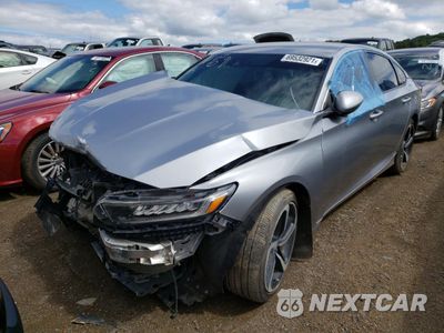 Drugie zdjęcie samochodu z przodu: 2018 HONDA ACCORD SPORT VIN:1HGCV1F38JA072244 - miniatura