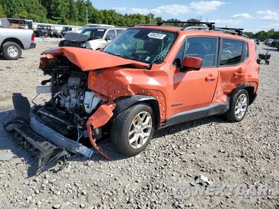 Drugie zdjęcie samochodu z przodu: 2016 JEEP RENEGADE LATITUDE VIN:ZACCJABTXGPD04898 - miniatura