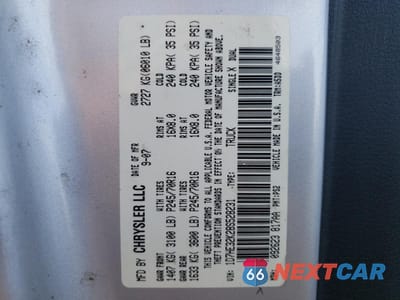 Zdjęcie 10 z 12 samochodu: 2008 DODGE DAKOTA SXT VIN:1D7HE32K28S528231 - miniatura