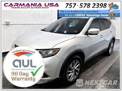 Trzecie zdjęcie samochodu z tyłu: 2014 NISSAN ROGUE S VIN:5N1AT2MT3EC871746 - miniatura