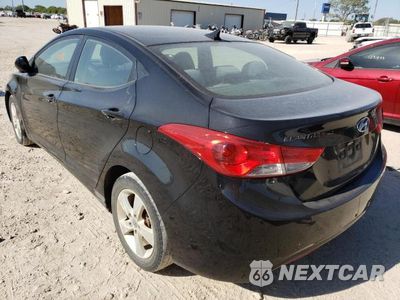Trzecie zdjęcie samochodu z tyłu: 2012 HYUNDAI ELANTRA GLS VIN:5NPDH4AE2CH073339 - miniatura