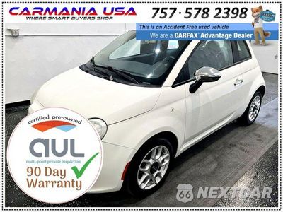Trzecie zdjęcie samochodu z tyłu: 2012 FIAT 500 POP VIN:3C3CFFAR8CT110897 - miniatura