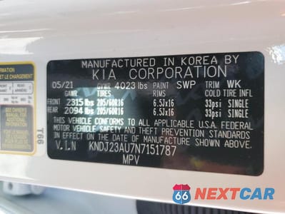 Zdjęcie 10 z 10 samochodu: 2022 KIA SOUL LX VIN:KNDJ23AU7N7151787 - miniatura