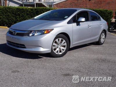 2012 HONDA CIVIC LX 19XFB2F57CE107948 - główne zdjęcie licytacji z USA - miniatura
