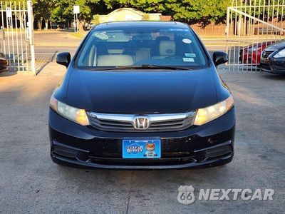 Piąte zdjęcie samochodu w środku: 2012 HONDA CIVIC EXL VIN:2HGFB2F91CH513930 - miniatura