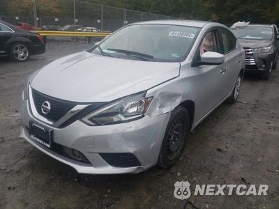 Drugie zdjęcie samochodu z przodu: 2019 NISSAN SENTRA S VIN:3N1AB7AP2KY338773 - miniatura