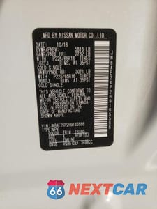 Zdjęcie 10 z 10 samochodu: 2017 NISSAN QUEST S VIN:JN8AE2KP2H9165586 - miniatura