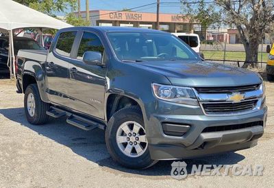 Trzecie zdjęcie samochodu z tyłu: 2020 CHEVROLET COLORADO VIN:1GCGTBENXL1109814 - miniatura