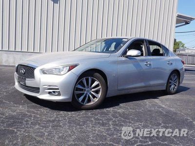 2014 INFINITI Q50 BASE JN1BV7AP0EM680340 - główne zdjęcie licytacji z USA - miniatura