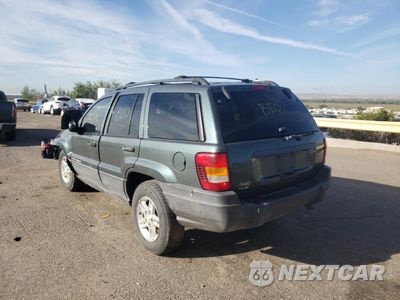 Trzecie zdjęcie samochodu z tyłu: 2003 JEEP GRAND CHEROKEE LAREDO VIN:1J4GX48SX3C523496 - miniatura