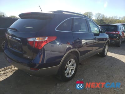 Trzecie zdjęcie samochodu z tyłu: 2010 HYUNDAI VERACRUZ GLS VIN:KM8NUDCC4AU135284 - miniatura