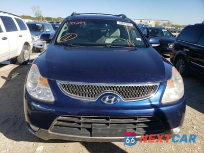 Piąte zdjęcie samochodu w środku: 2010 HYUNDAI VERACRUZ GLS VIN:KM8NUDCC4AU135284 - miniatura