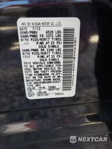 Zdjęcie 10 z 10 samochodu: 2013 NISSAN ROGUE S VIN:JN8AS5MVXDW142557 - miniatura