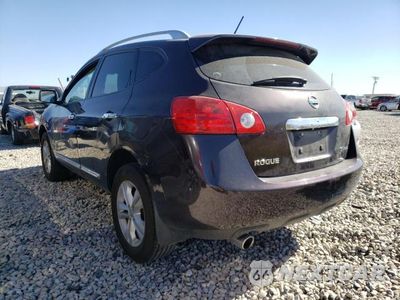 Trzecie zdjęcie samochodu z tyłu: 2013 NISSAN ROGUE S VIN:JN8AS5MVXDW142557 - miniatura