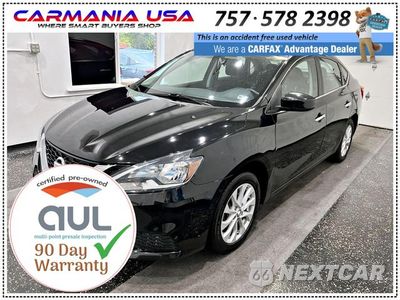 Trzecie zdjęcie samochodu z tyłu: 2018 NISSAN SENTRA S VIN:3N1AB7AP9JL651251 - miniatura