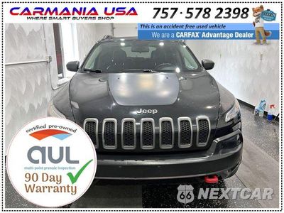Drugie zdjęcie samochodu z przodu: 2014 JEEP CHEROKEE TRAILHAWK VIN:1C4PJMBB8EW171116 - miniatura