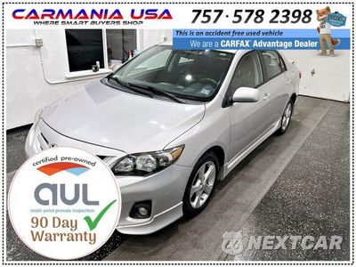 Trzecie zdjęcie samochodu z tyłu: 2011 TOYOTA COROLLA BASE VIN:2T1BU4EE2BC593975 - miniatura