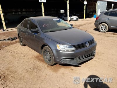 2014 VOLKSWAGEN JETTA BASE 3VW2K7AJ1EM305561 - główne zdjęcie licytacji z USA - miniatura