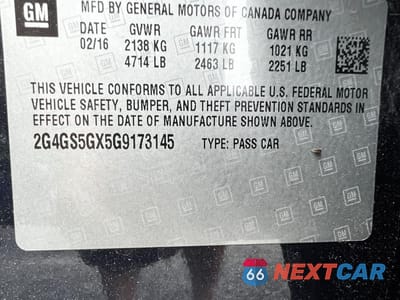 Zdjęcie 22 z 22 samochodu: 2016 BUICK REGAL PREMIUM VIN:2G4GS5GX5G9173145 - miniatura