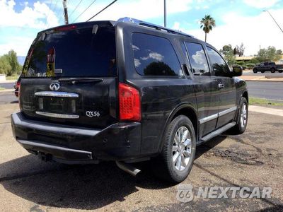 Piąte zdjęcie samochodu w środku: 2008 INFINITI QX56 VIN:5N3AA08C38N906113 - miniatura