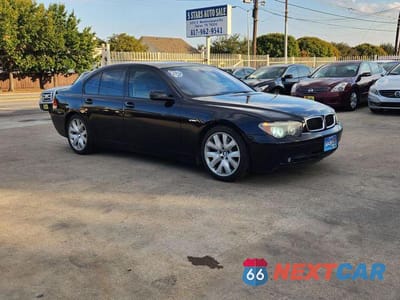 Piąte zdjęcie samochodu w środku: 2003 BMW 745 I VIN:WBAGL63483DP66351 - miniatura