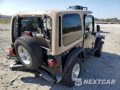 Czwarte zdjęcie samochodu z boku: 2000 JEEP WRANGLER / VIN:1J4FA4969YP739968 - miniatura