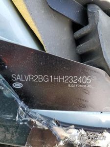Zdjęcie 10 z 10 samochodu: 2017 LAND ROVER RANGE ROVER EVOQUE HSE VIN:SALVR2BG1HH232405 - miniatura