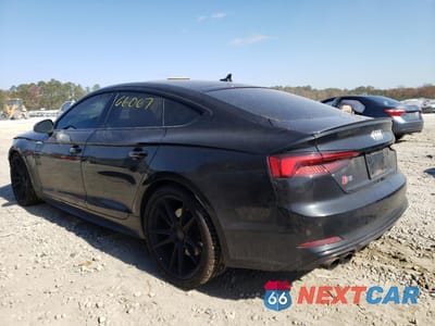 Trzecie zdjęcie samochodu z tyłu: 2019 AUDI S5 PREMIUM PLUS VIN:WAUB4CF54KA004970 - miniatura