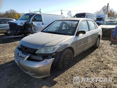 Drugie zdjęcie samochodu z przodu: 2005 HONDA CIVIC LX VIN:2HGES16575H580053 - miniatura