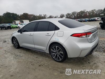 Drugie zdjęcie samochodu z przodu: 2020 TOYOTA COROLLA SE VIN:5YFP4RCE7LP039628 - miniatura