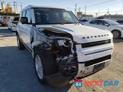 Czwarte zdjęcie samochodu z boku: 2020 LAND ROVER DEFENDER 110 S VIN:SALEJEEX4L2015673 - miniatura