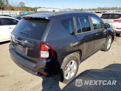 Trzecie zdjęcie samochodu z tyłu: 2014 JEEP COMPASS SPORT VIN:1C4NJDBB3ED592521 - miniatura