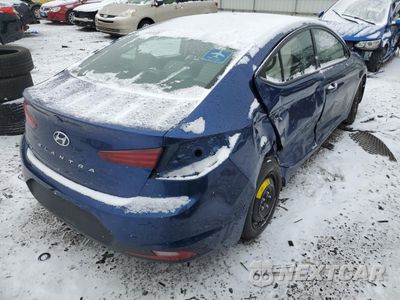 Trzecie zdjęcie samochodu z tyłu: 2020 HYUNDAI ELANTRA SE VIN:5NPD74LFXLH543402 - miniatura