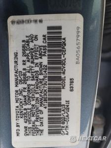 Zdjęcie 12 z 12 samochodu: 2003 TOYOTA CAMRY LE VIN:4T1BE30K73U761422 - miniatura