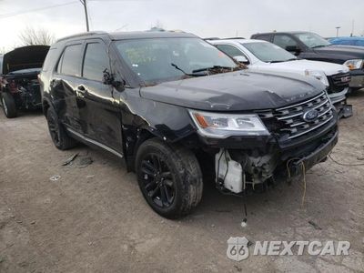 Czwarte zdjęcie samochodu z boku: 2017 FORD EXPLORER XLT VIN:1FM5K7D84HGE01896 - miniatura