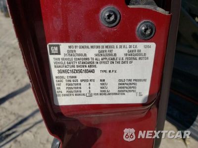 Zdjęcie 13 z 13 samochodu: 2005 CHEVROLET SUBURBAN C1500 VIN:3GNEC16ZX5G183443 - miniatura