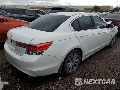 Trzecie zdjęcie samochodu z tyłu: 2012 HONDA ACCORD EXL VIN:1HGCP2F86CA181963 - miniatura