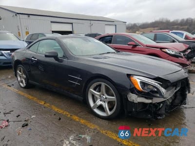 Czwarte zdjęcie samochodu z boku: 2013 MERCEDES-BENZ SL 550 VIN:WDDJK7DA6DF003875 - miniatura