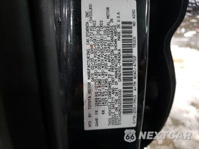 Zdjęcie 12 z 12 samochodu: 2005 TOYOTA TACOMA DOUBLE CAB VIN:5TELU42N15Z055100 - miniatura