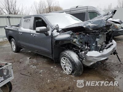 Czwarte zdjęcie samochodu z boku: 2019 CHEVROLET SILVERADO K1500 LT K1500 LT VIN:3GCPYDEK4KG138471 - miniatura
