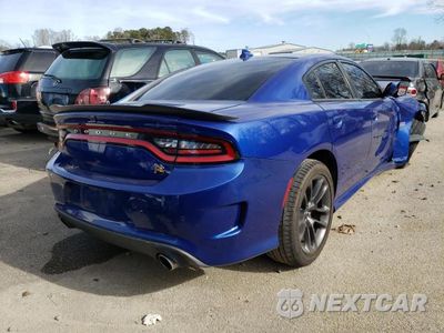 Trzecie zdjęcie samochodu z tyłu: 2021 DODGE CHARGER SCAT PACK VIN:2C3CDXGJ2MH551044 - miniatura