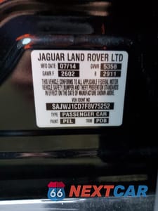 Zdjęcie 12 z 12 samochodu: 2015 JAGUAR XJ VIN:SAJWJ1CD7F8V75252 - miniatura