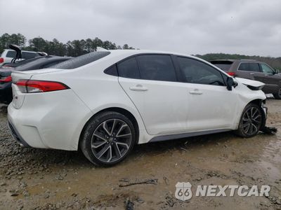 Trzecie zdjęcie samochodu z tyłu: 2020 TOYOTA COROLLA SE VIN:JTDS4RCE8LJ007012 - miniatura